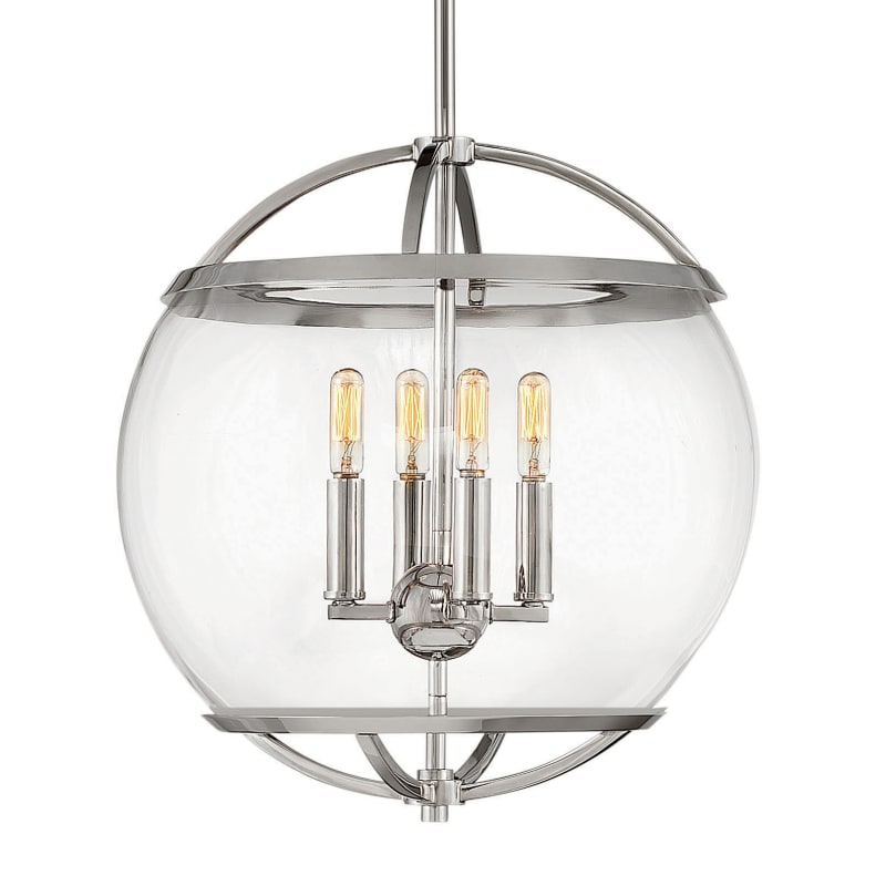 Hinkley Lighting 3934 Calvin 4 Light 15  Wide Pendant - Nickel