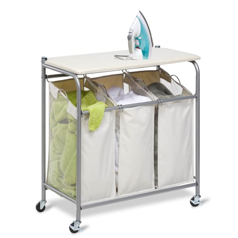 Honey-Can-Do SRT-01196 Ironing and Sorter Combination Laundry Center