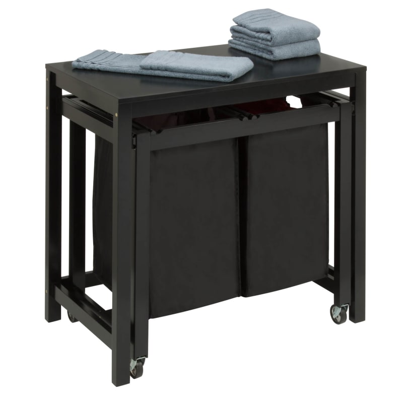 Honey Can Do Double Laundry Sorter Folding Table