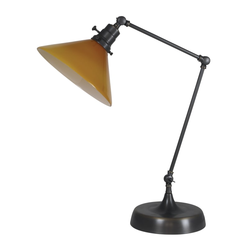 House Of Troy Ot650 Otis Single Light 26 High Swing Arm Desk Lamp