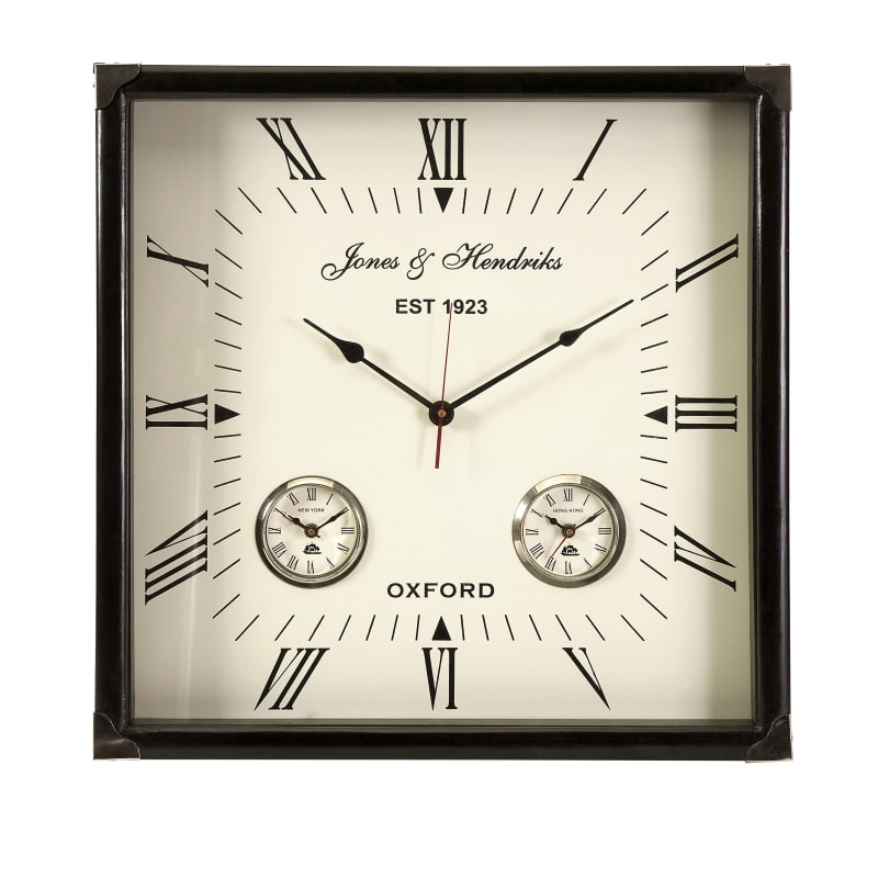 UPC 784185600872 product image for IMAX 60087 N/A  Worldtimer Wall Clock | upcitemdb.com