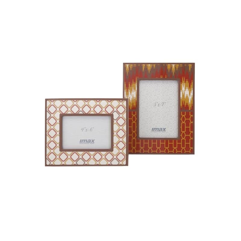 UPC 784185711219 product image for IMAX Home 71121-2 Essentials Energetic Photo Frames - Set of 2 | upcitemdb.com