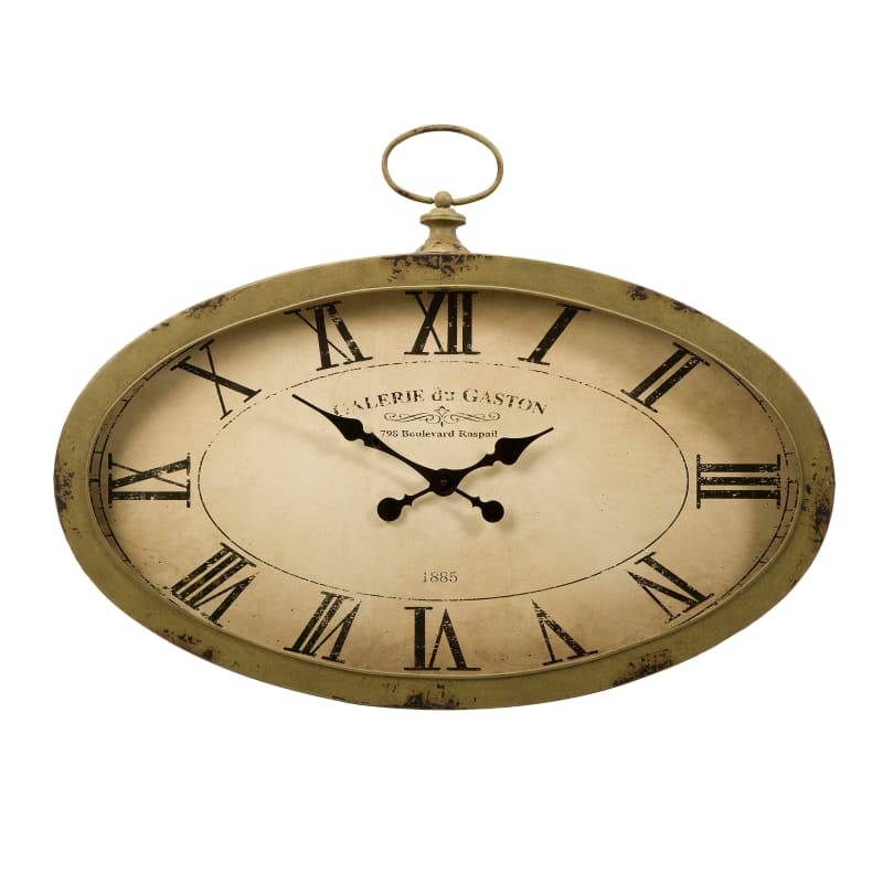 UPC 784185890198 product image for IMAX 89019 N/A  Sophie Oval Wall Clock | upcitemdb.com