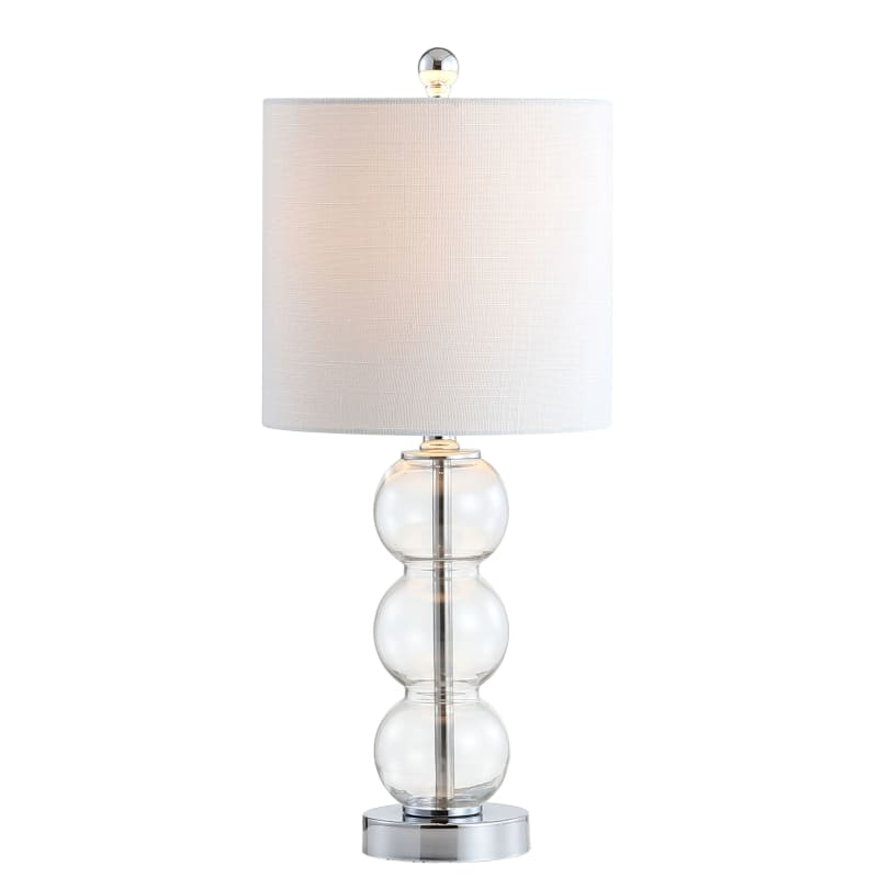 Chrome Lamps Table On Build Com, Tall Clear Glass Table Lamps