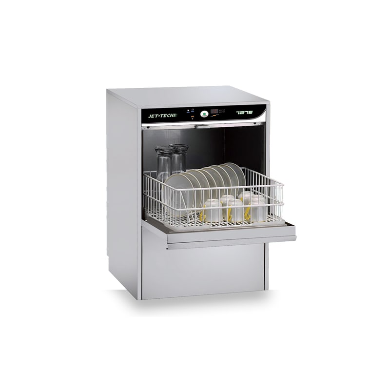 Jet-Tech 727-E High Temperature Undercounter Glasswasher, Stainless Steel