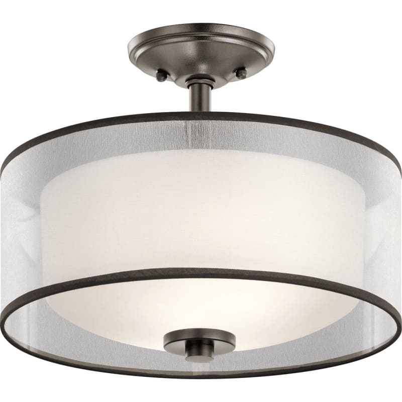 Kichler 43154 Tallie 2 Light 14 Wide Semi Flush Ceiling