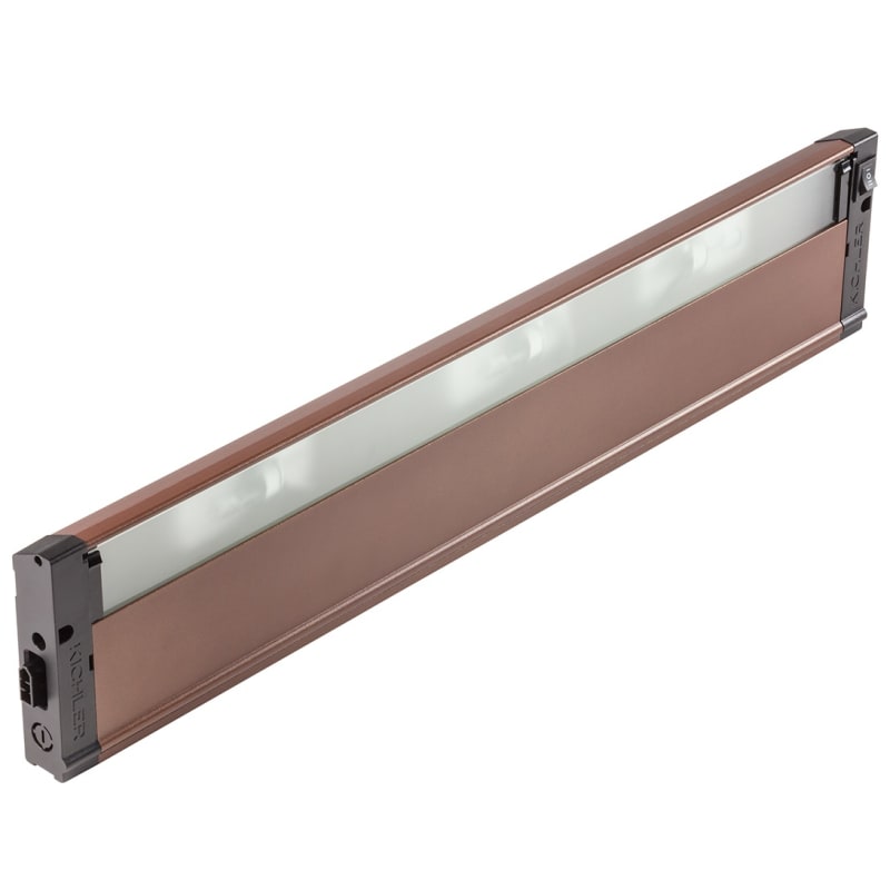 Kichler 4U12x22 22" 3 Light 12V Xenon Under Cabinet Light Bar - Bronze