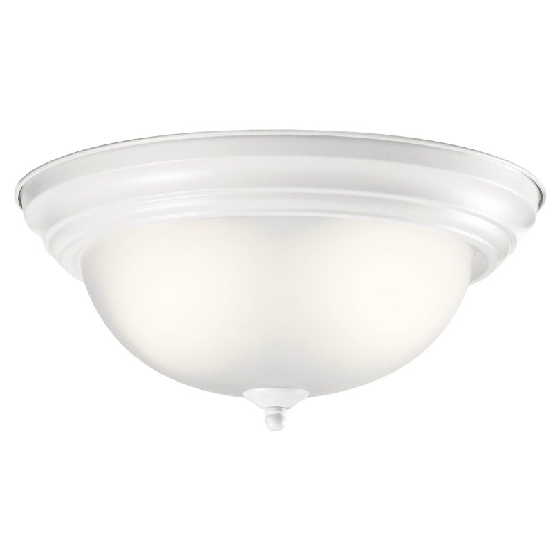 Kichler 8112 2 Light 13-1/4  Wide Flush Mount Ceiling Fixture