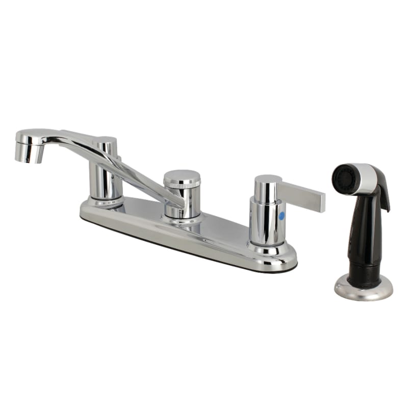 UPC 663370540462 product image for Kingston Brass FB112NDL NuvoFusion 1.8 GPM Centerset Kitchen Faucet - Includes S | upcitemdb.com
