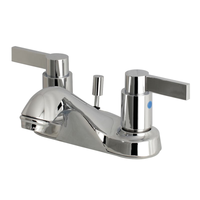 UPC 663370540608 product image for Kingston Brass FB562.NDL NuvoFusion 1.2 GPM Centerset Bathroom Faucet with Pop-U | upcitemdb.com