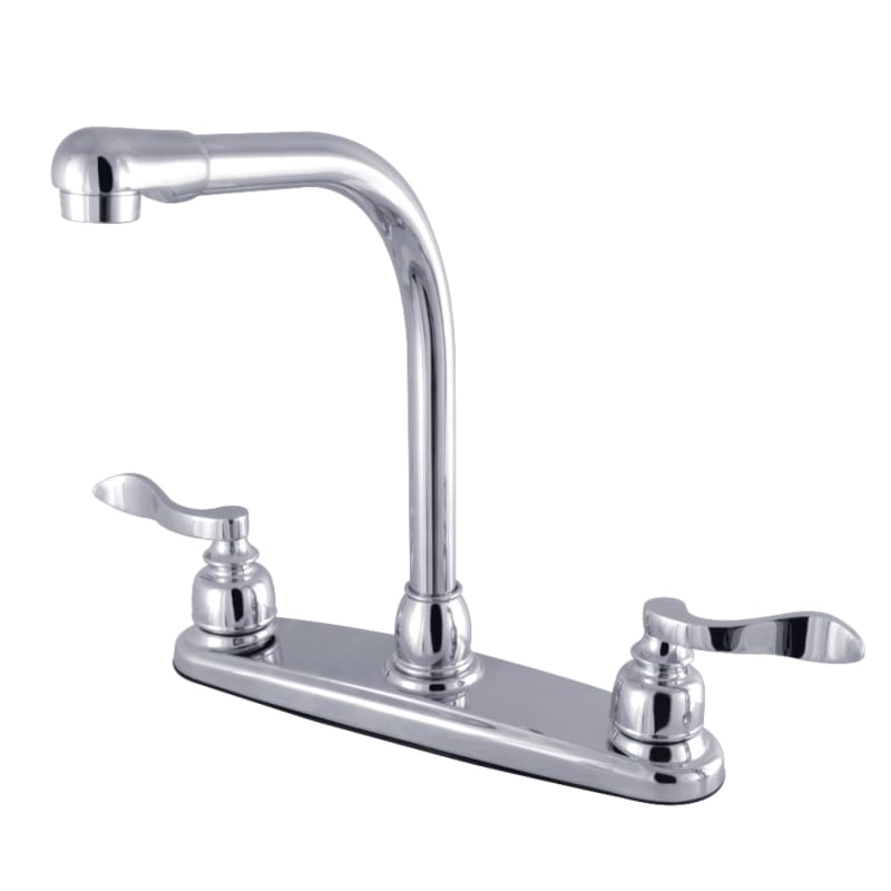 UPC 663370540707 product image for Kingston Brass FB75.NFL NuWave French 1.8 GPM Centerset Kitchen Faucet with Leve | upcitemdb.com