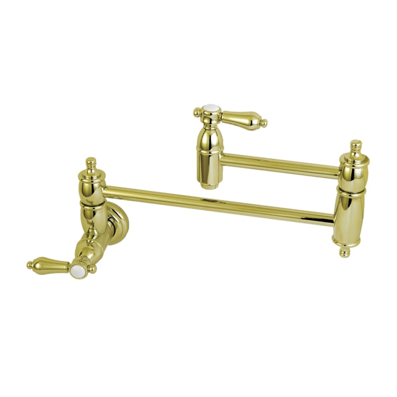 Kingston Brass Ks310bal Heirloom 18 Gpm Wall Mounted Double