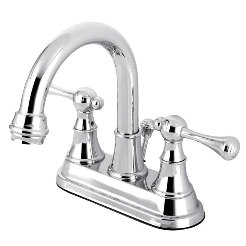 UPC 663370048265 product image for Kingston Brass KS366.BL English Country 1.2 GPM Centerset Bathroom Faucet with P | upcitemdb.com