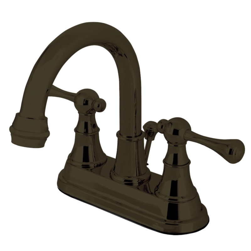 UPC 663370048289 product image for Kingston Brass KS366.BL English Country 1.2 GPM Centerset Bathroom Faucet with P | upcitemdb.com