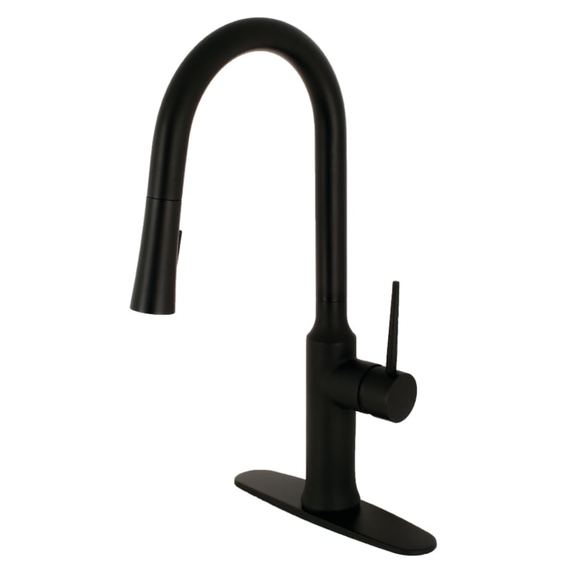 UPC 663370510816 product image for Kingston Brass LS272.NYL 1.8 GPM Pull-Down Centerset Kitchen Faucet - Includes E | upcitemdb.com