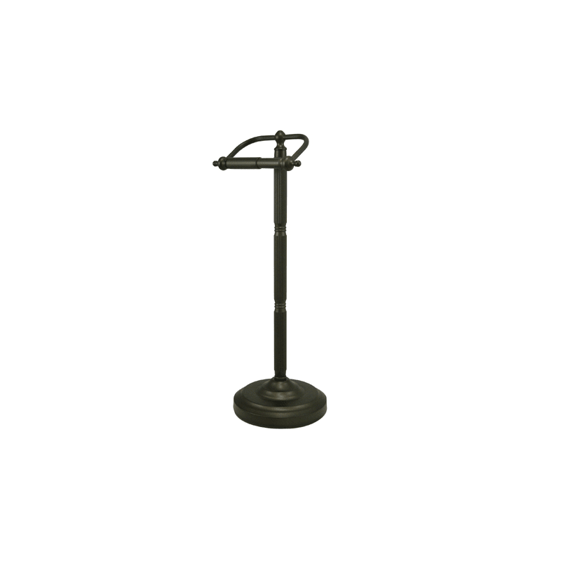 Kingston Brass Cc210 Georgian Free Standing Spring Bar Toilet Paper Holder - Bronze