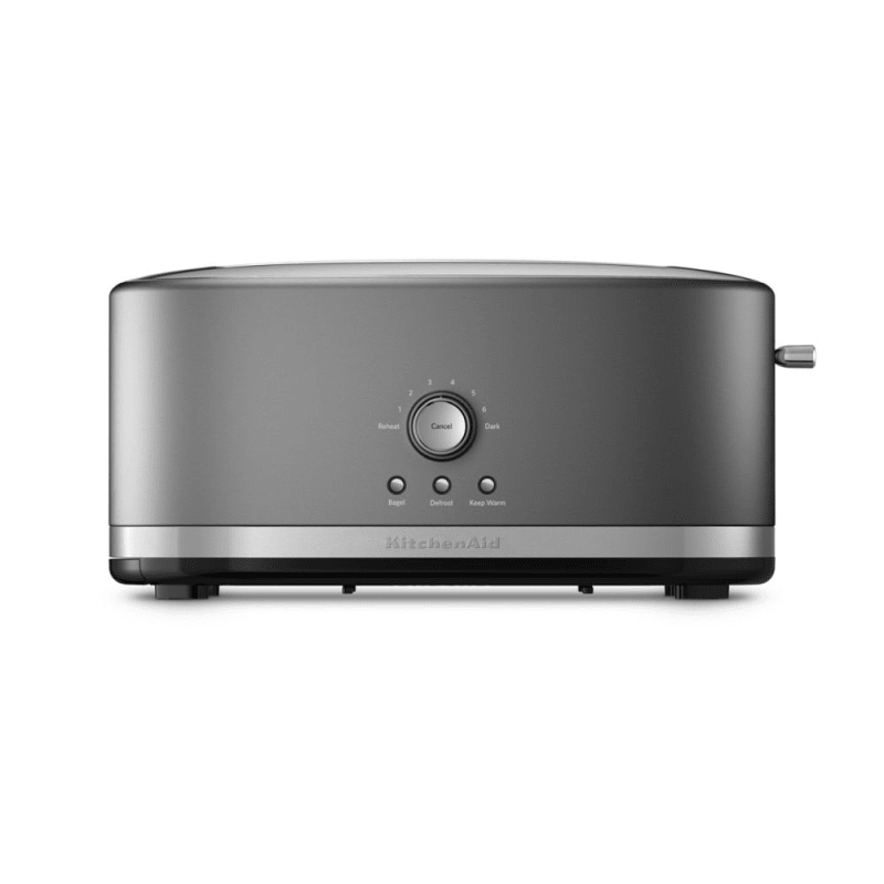 KitchenAid – KMT4116CU 4-Slice Wide-Slot Toaster – Contour Silver