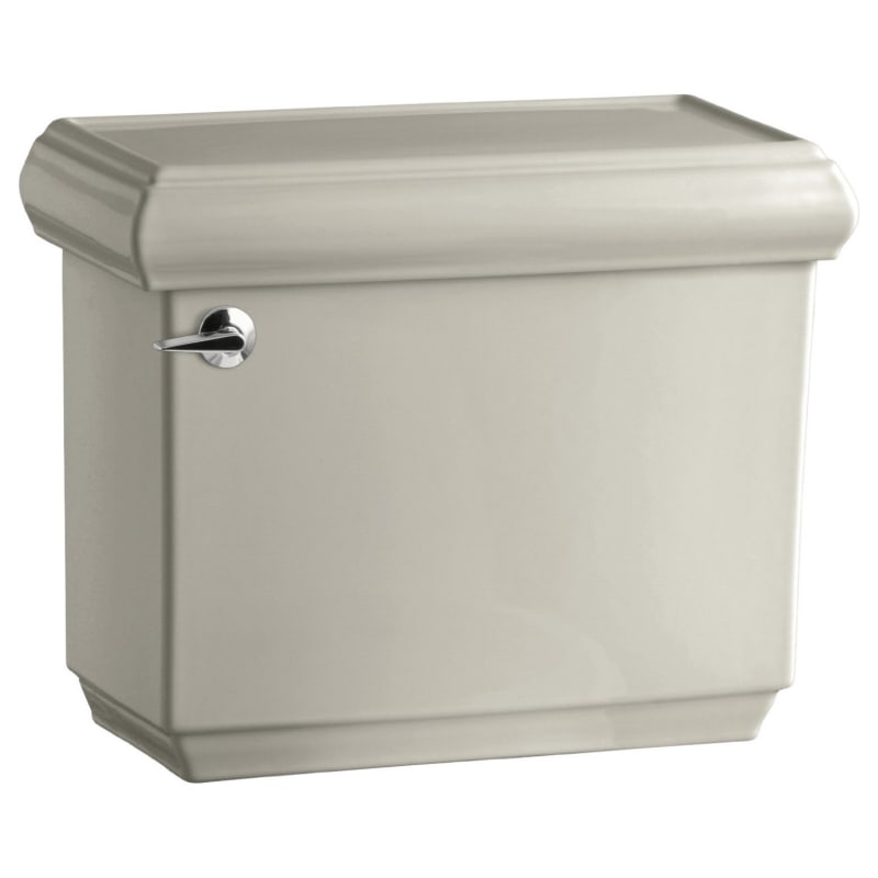 Kohler K-4433-G9 Memoirs Classic 1.28 GPF Toilet Tank Only with AquaPiston Technology Sandbar Fixture Toilet Tank Only