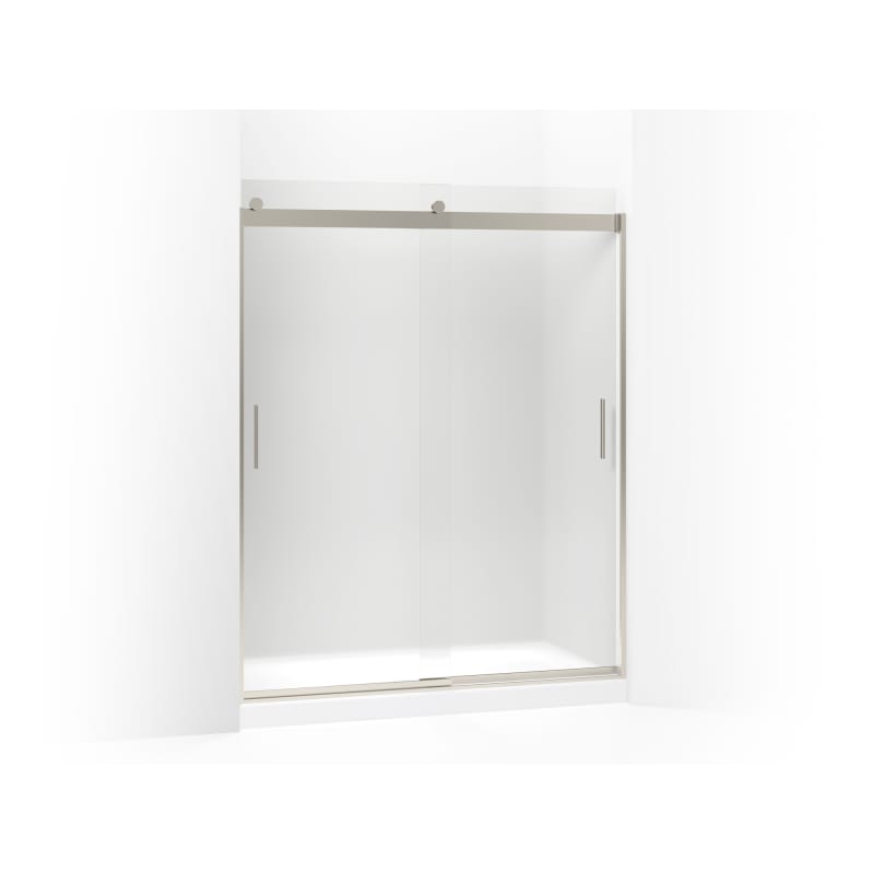 KOHLER 56-in to 59-in W x 74-in H Frameless Sliding Shower Door