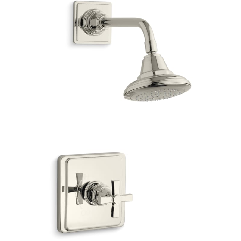 UPC 885612380142 product image for Kohler K-TS13134-3A Pinstripe Single Handle Rite Temp Pressure Balanced Shower O | upcitemdb.com