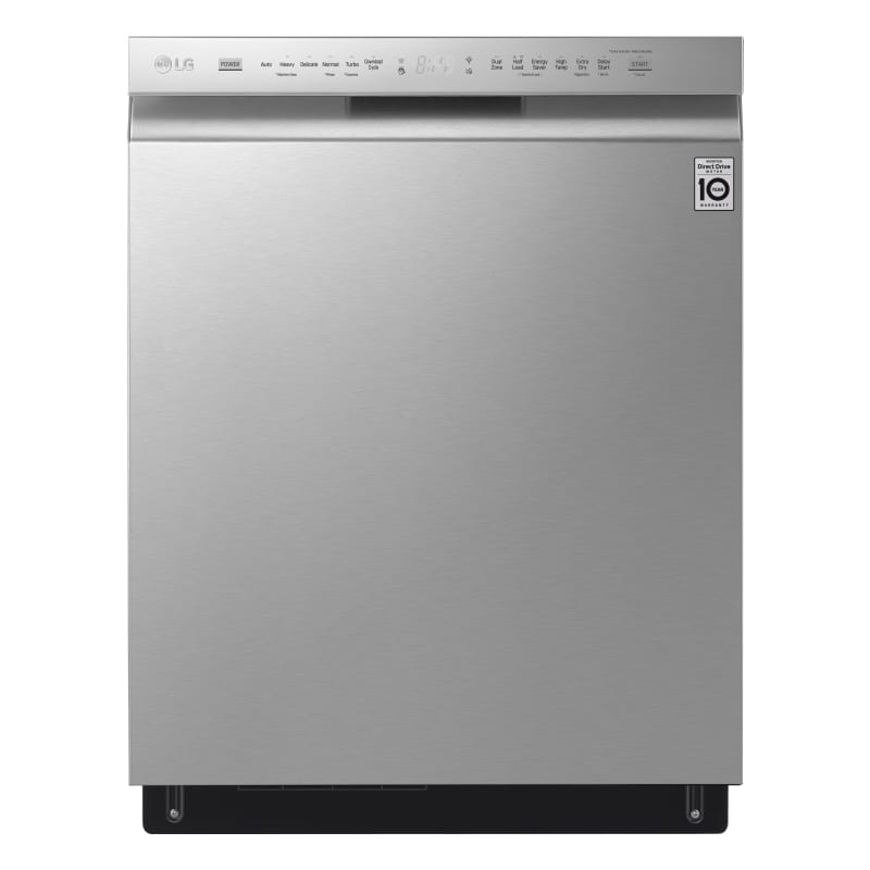 LG LDF5678SS 24 Inch Wide 15 Place Setting Energy Star Rated Built-In Full Console Dishwasher - 46db Operation, Stainless Steel 