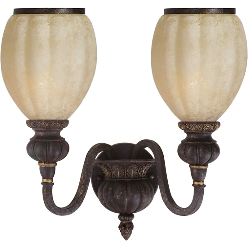 Landmark Lighting 322 Gc G Two Light Up Wall Sconce Landmark Lighting 322 Gc G Two Light Up Wall Sconce