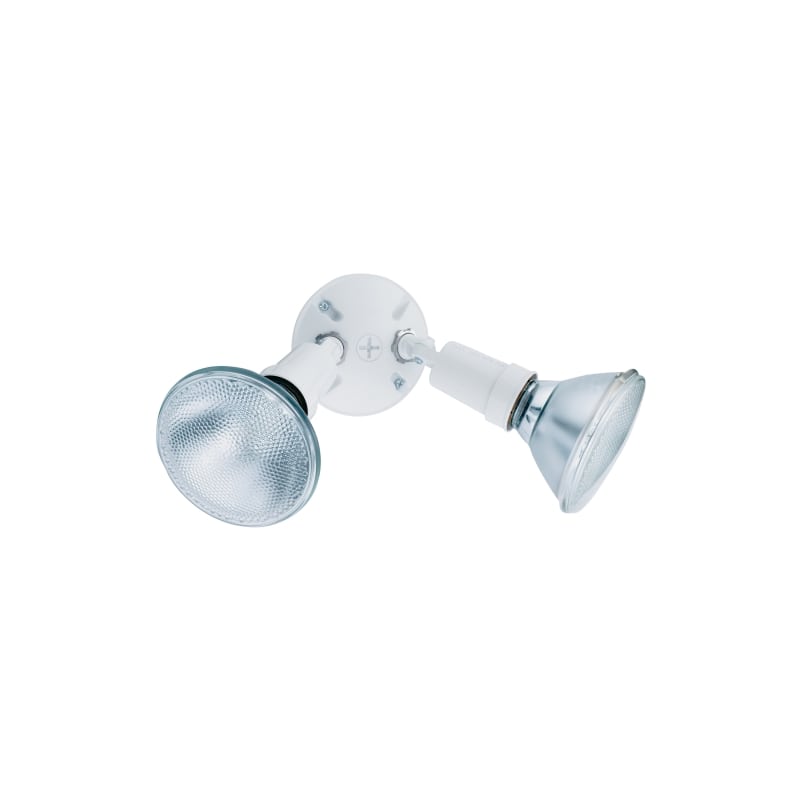 Lithonia Lighting OFTH 300PR 120 2 Light Adjustable Flood Light White Commercial Lighting Site Lighting Flood Lights