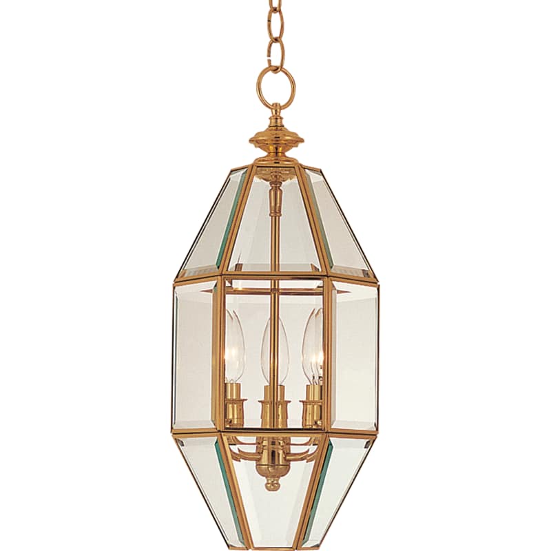 UPC 783209000131 product image for Maxim 61501CLPB Polished Brass Bound Glass Three Light Foyer Pendant | upcitemdb.com