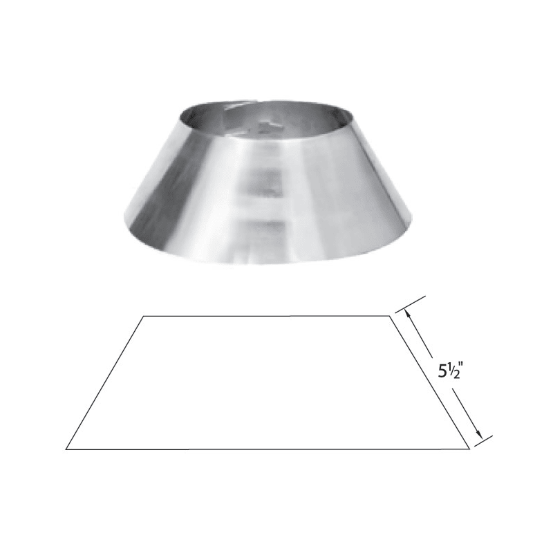 Metalbestos 10S-6 6/" Lenth fo 10/" Class A Stainless Pipe