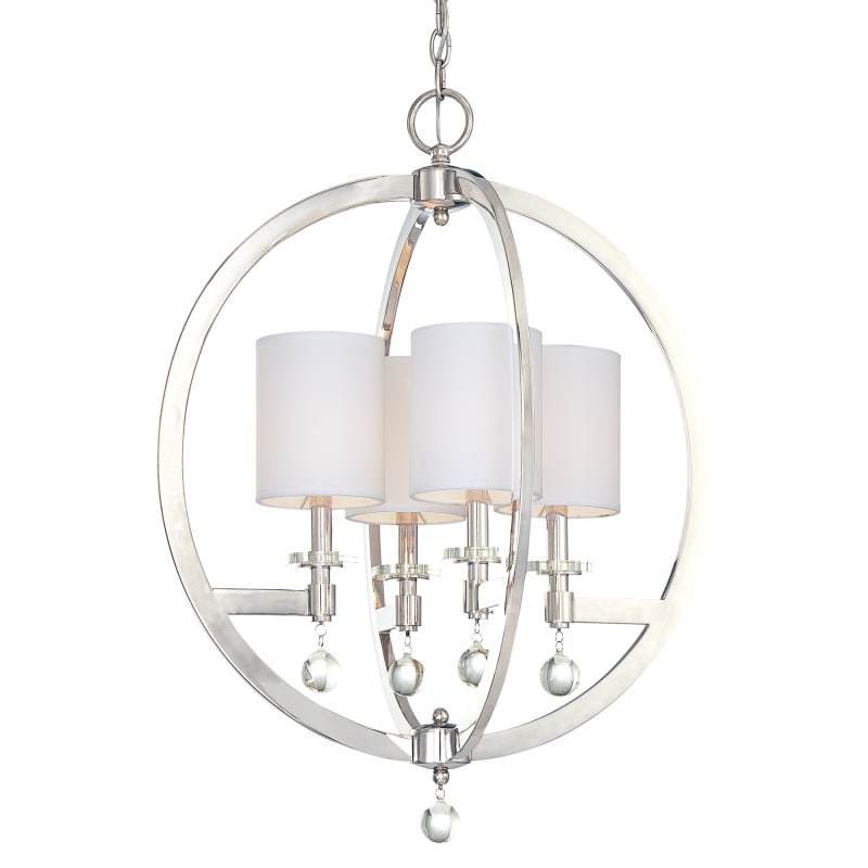 N6840-613-Minka Metropolitan-Chadbourne - 29.5 Inch Four Light Pendant -Traditional Installation