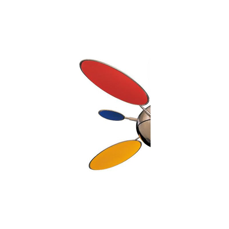 George Kovacs Cirque Ceiling Fan Blade Set - Finish: Red  Yellow  Blue