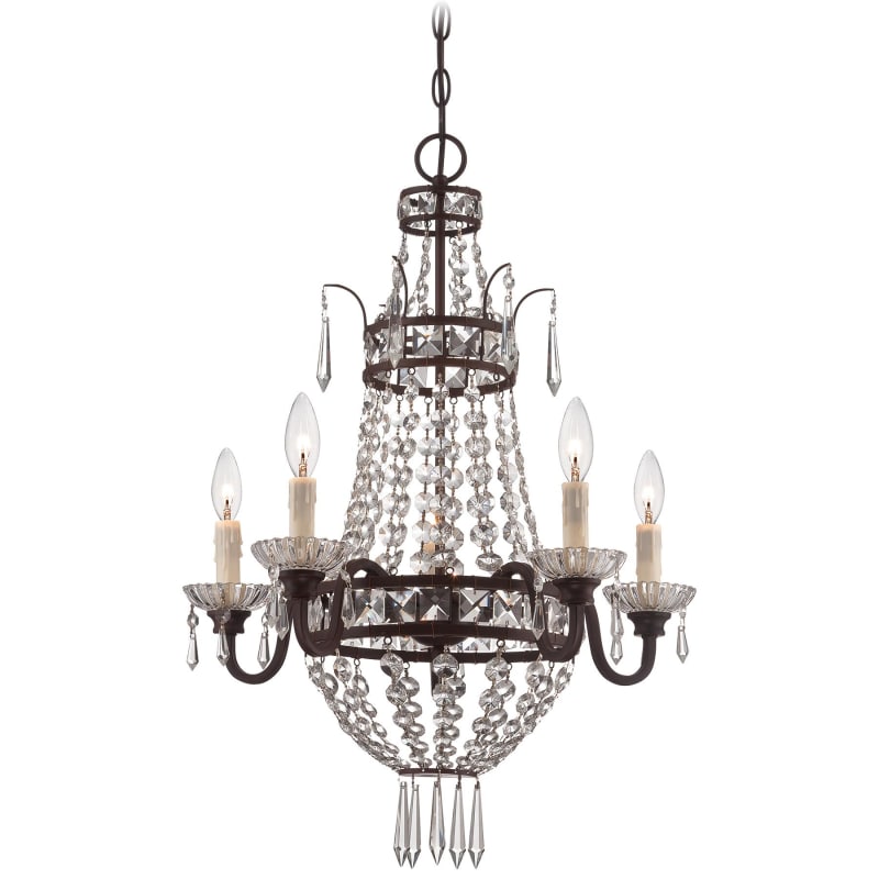 Minka Lavery 3136-167B Mini Chandelier - Deep Lathan Bronze