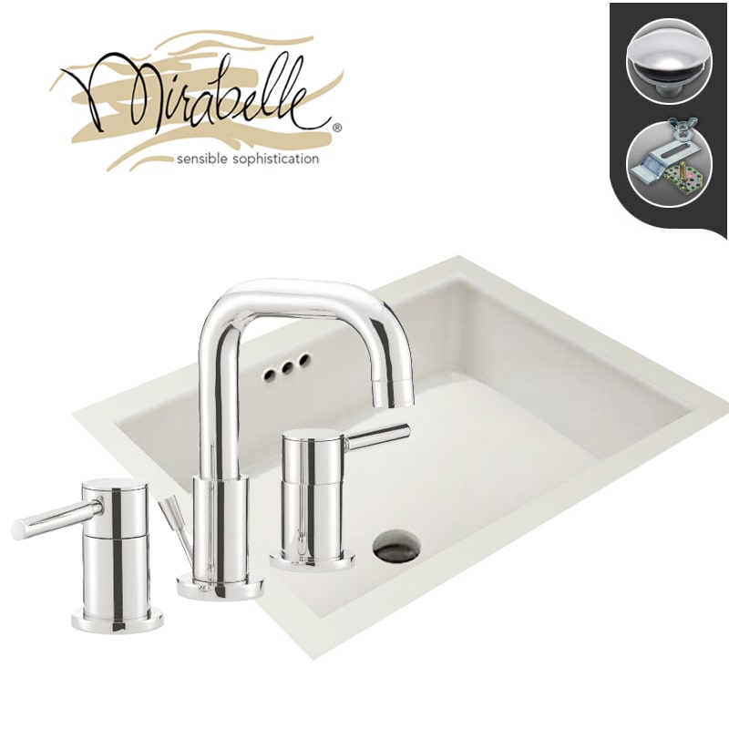 Mirabelle Miru1713mirwsed800 17 Undermount Acrylic Bathroom Sink