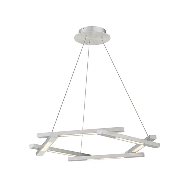 Modern Forms Pd-43728 Metric 6 Light 28" Wide Integrated Led Chandelier