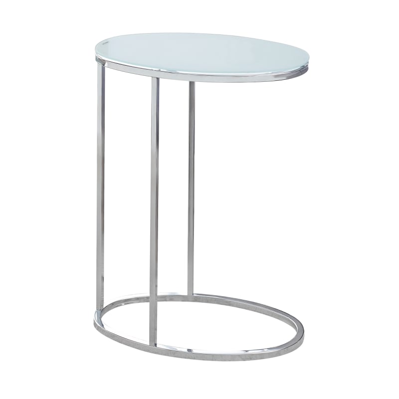 UPC 680796000004 product image for Monarch Specialties I 3240 12 Inch Diameter Glass Top Metal Cup Table | upcitemdb.com