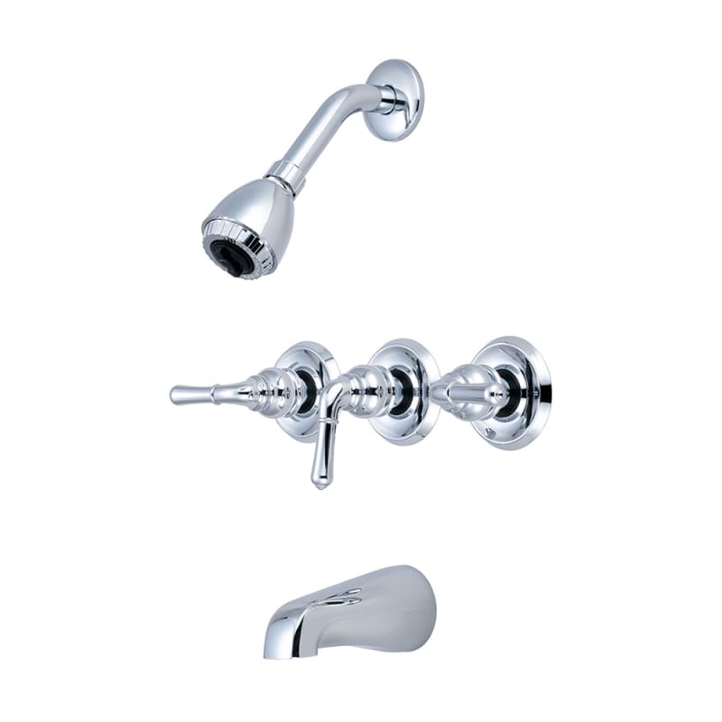 UPC 763439850614 product image for Olympia Faucets P-3230 Accent 2.5 GPM Tub and Shower Trim Package - Includes Sin | upcitemdb.com