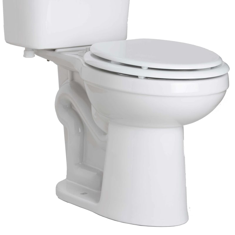 UPC 781889253137 product image for PROFLO PF9800 Ultra High Efficiency 0.8 Two-Piece Round ADA Height Toilet Bowl - | upcitemdb.com
