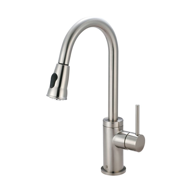 UPC 763439606518 product image for Pioneer Faucets 2MT250 Motegi 1.8 GPM Single Hole Kitchen Faucet with Pull-Down | upcitemdb.com