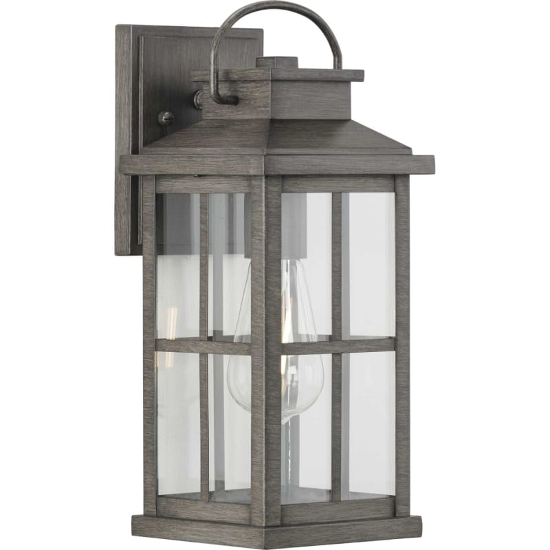 Progress Lighting P560265 Williamston 14   Tall Outdoor Wall Sconce Antique Pewter Outdoor Lighting Wall Sconces 