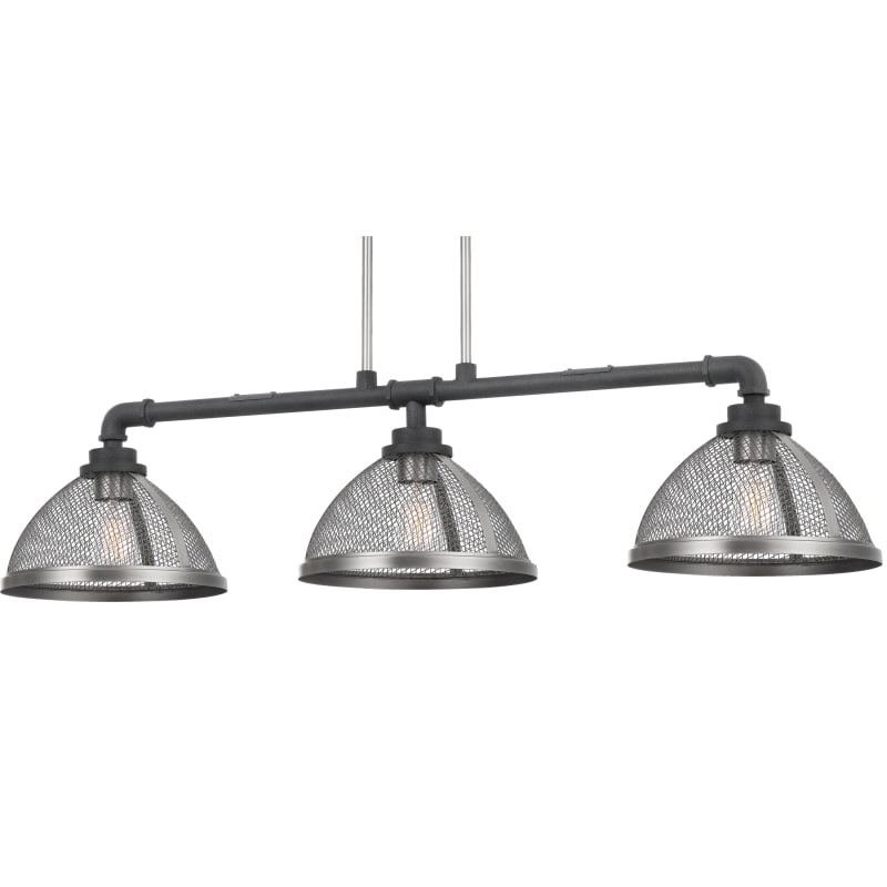 Quoizel Aw344 Awning 3 Light 44 Wide Linear Chandelier