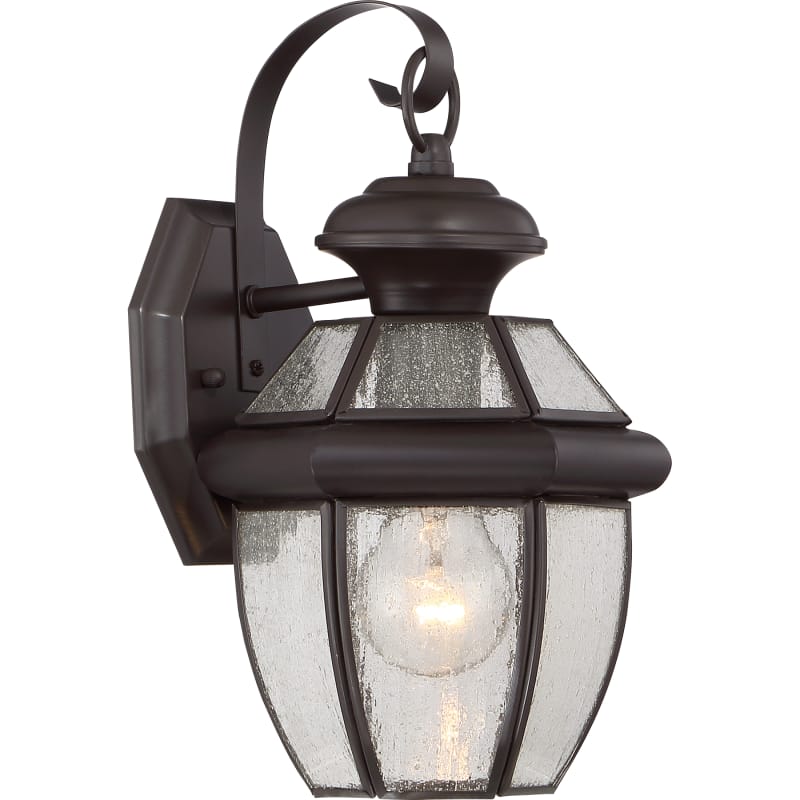 Quoizel NY8407 Wall Sconces Newbury Outdoor Lighting Outdoor Wall Sconces; Medici Bronze