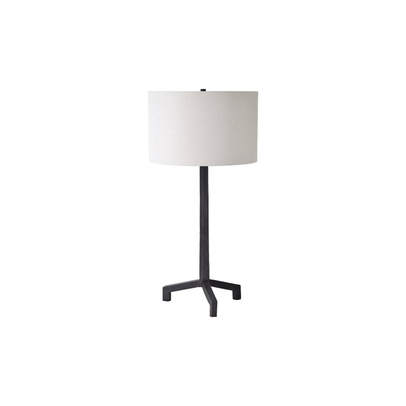 tall black table lamps