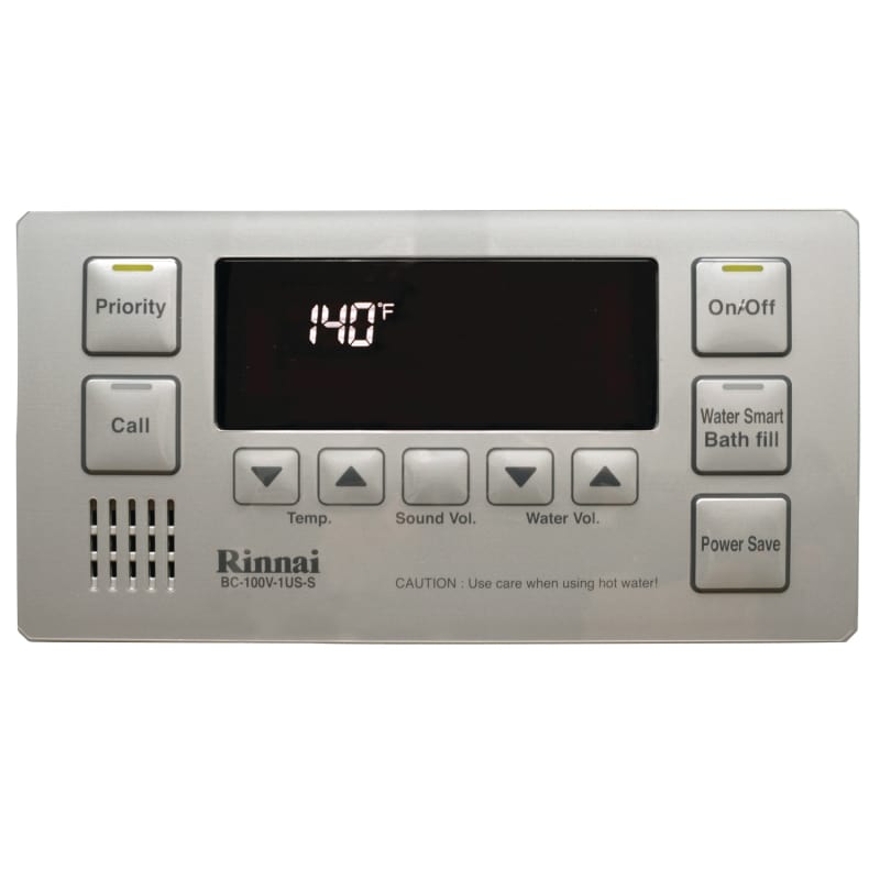 UPC 766156002212 product image for Rinnai BC-100V-1S Silver Remote Thermostat Bath Fill Tankless Water Heater Remot | upcitemdb.com