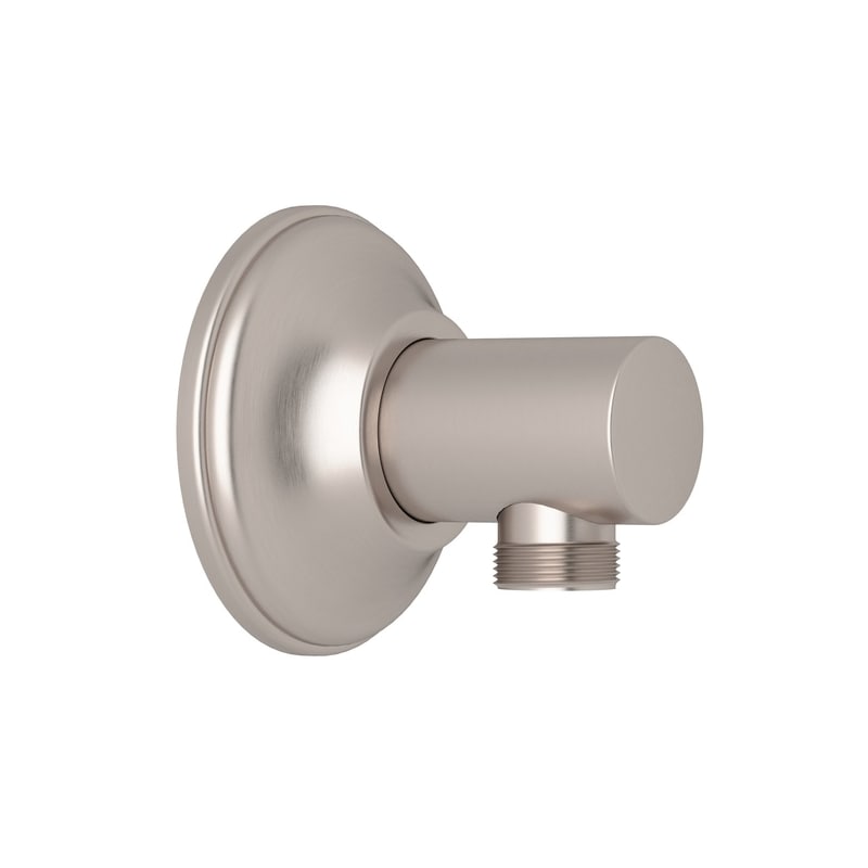 UPC 824438082755 product image for Rohl 1690STN Satin Nickel Modern Modern Cylindrical Wall Supply Outlet | upcitemdb.com