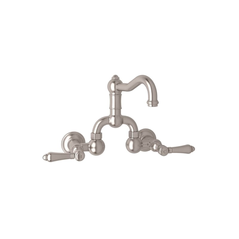 UPC 824438195035 product image for Rohl A1418LMSTN-2 Satin Nickel Country Bath Country Bath Low Lead Wall | upcitemdb.com