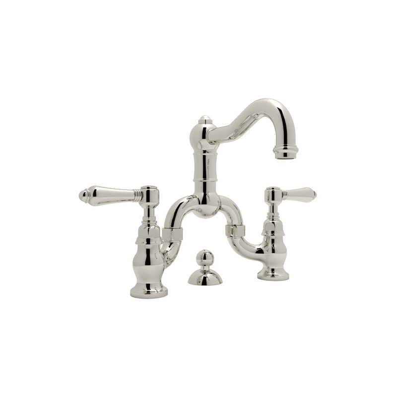 UPC 824438195325 product image for Rohl A1419LMPN-2 Polished Nickel Country Bath Country Bath Low Lead | upcitemdb.com