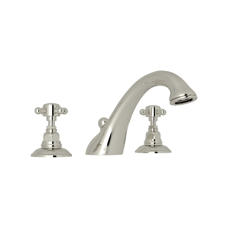 UPC 824438012035 product image for Rohl A1454XMPN Polished Nickel Country Bath Country Bath Roman Tub | upcitemdb.com