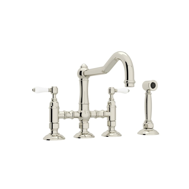 UPC 824438197015 product image for Rohl A1458LPWSPN-2 Polished Nickel Country Kitchen Country Kitchen | upcitemdb.com