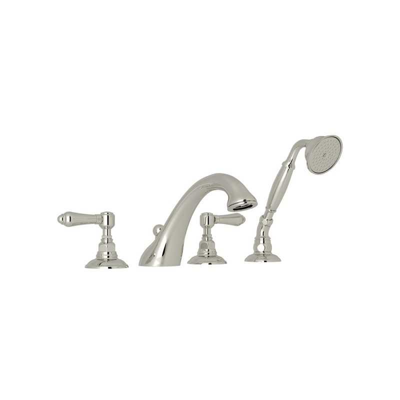 UPC 824438012233 product image for Rohl A1464LMPN Polished Nickel Country Bath Country Bath Roman Tub | upcitemdb.com