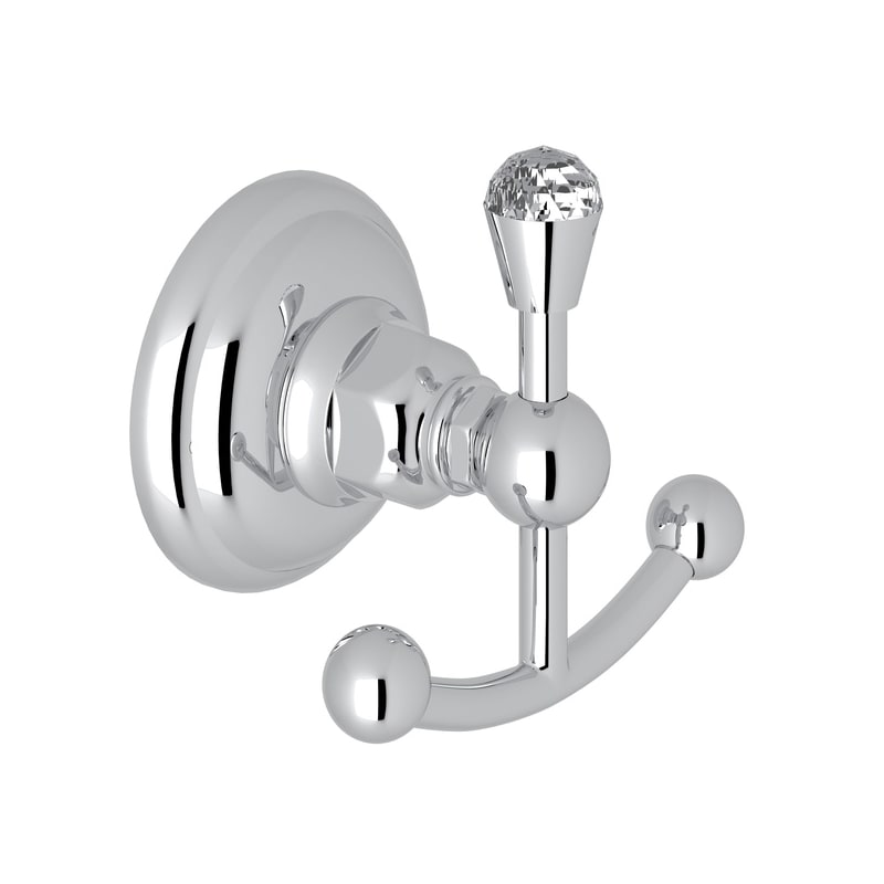 UPC 824438129634 product image for Rohl A1481CAPC Polished Chrome Country Bath Country Bath Double Hook | upcitemdb.com